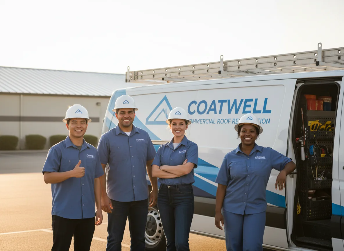 Commercial roof coating company in Emmons, MN